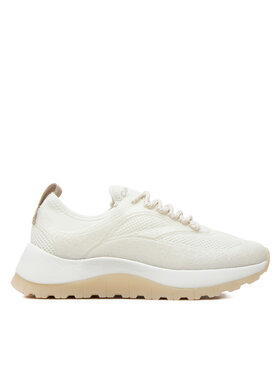 Calvin Klein Sneakersy Calvin Klein Runner Lace Up Pearl Mix M HW0HW02079 Bílá