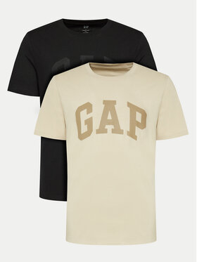 Gap Gap Set di t-shirt 885595-00 Nero Regular Fit
