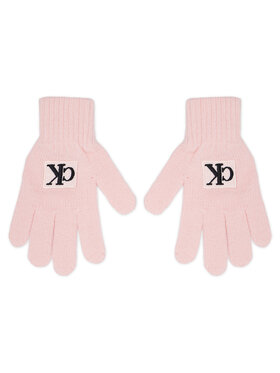 Calvin Klein Jeans Detské rukavice Calvin Klein Jeans Monogram IU0IU00363 Ružová