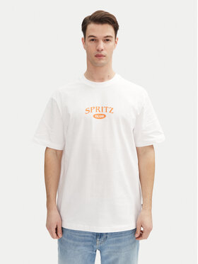 Only & Sons Only & Sons Футболка Spritz 22034398 Білий Relaxed Fit