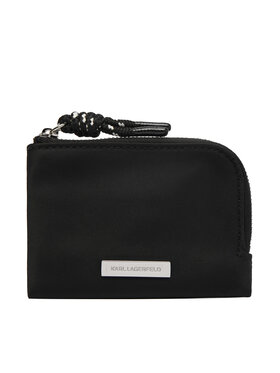 KARL LAGERFELD Peněženka na mince KARL LAGERFELD B1W32013 Černá