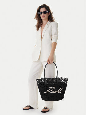 KARL LAGERFELD Handtasche KARL LAGERFELD B1W46094 Schwarz