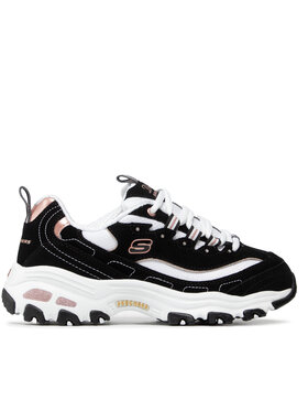 Skechers Снікерcи Skechers Devoted Fan 13154/BKRG Чорний
