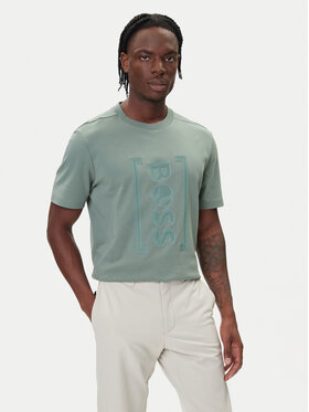 BOSS BOSS Camiseta Iconic TL 50543905 Verde Relaxed Fit
