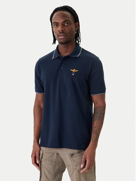 Aeronautica Militare Aeronautica Militare Polo 261PO1308UP00082 Azul marino Regular Fit