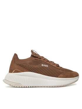 BOSS Sneakersy BOSS Ttnmevo Slon Lowkn 50536413 Hnedá