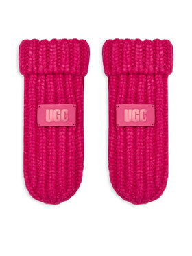 Ugg Detské rukavice Ugg K Chunky Mitten 100030 Ružová