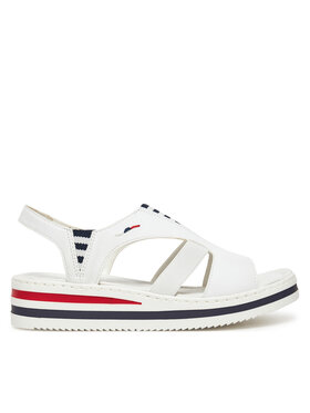 Rieker Sandály Rieker V02Y5-80 Bílá