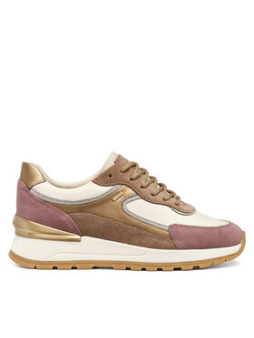 Geox Sneakersy Geox D Desya B Abx D563LB 8522 C1SD6 Kremowy