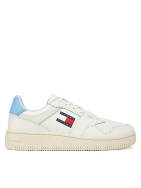 Tommy Jeans Sneakersy Tommy Jeans Tjw Retro Basket Ess EN0EN02505 Modrá