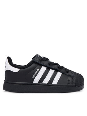 adidas Снікерcи adidas Superstar II Elastic Lace JH9985 Чорний