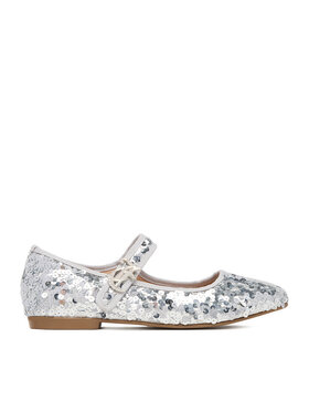 Juicy Couture Baleríny Juicy Couture CEO-CM250112-1 Strieborná