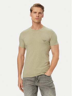 Emporio Armani Underwear Emporio Armani Underwear Camiseta EM000375 AF18890 U8046 Verde Slim Fit