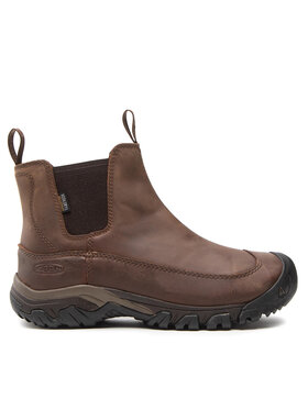 Keen Členková obuv s elastickým prvkom Keen Anchorage Boot III Wp 1017790 Hnedá