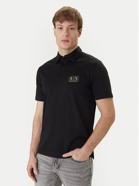 Armani Exchange Armani Exchange Polo XM002232 AF10364 UC001 Negro Regular Fit