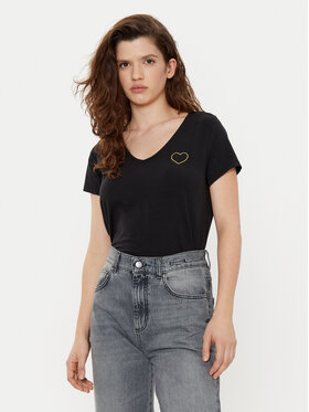 Pieces Pieces Футболка New Billy 17102921 Чорний Regular Fit