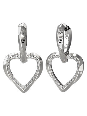 Guess Kolczyki Guess JUBE0461 7JW Srebrny