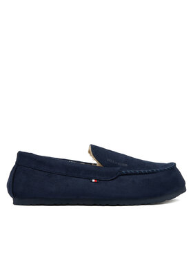 Tommy Hilfiger Hausschuhe Tommy Hilfiger M Driver House FM0FM05617 Dunkelblau