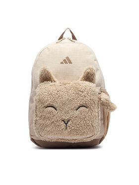 adidas Рюкзак adidas Little Kids Fleece Backpack KH2295 Бежевий