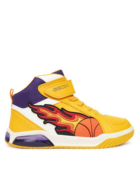 Geox Sneakersy Geox J Inek J569CC 05411 C2295 DD Žlutá