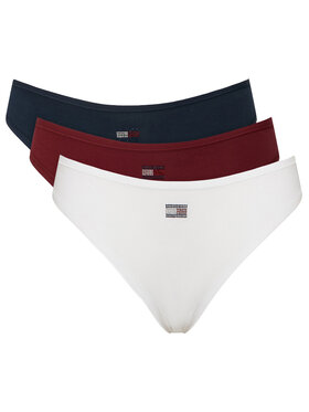 Tommy Hilfiger Tommy Hilfiger Conjunto de bragas brasileñas UW0UW06664 De color