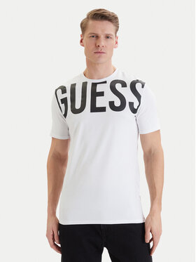 Guess Guess T-Shirt F6GI01 J1314 Λευκό Slim Fit