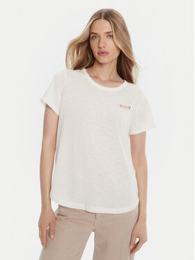 Roxy Roxy Camiseta ERJZT05731-WBK0 Blanco Regular Fit