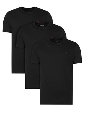Mustang Mustang Conjunto de camisetas 1017076 Negro Regular Fit