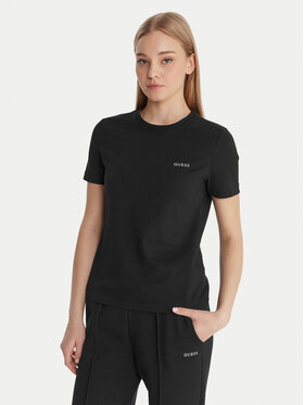 Guess Guess Camiseta V6RI07 J1314 Negro Regular Fit