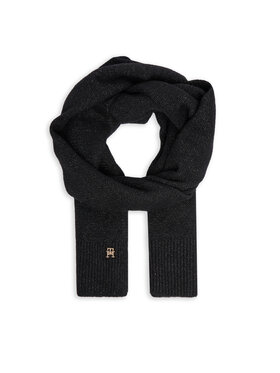 Tommy Hilfiger Šál Tommy Hilfiger AW0AW16646 Čierna