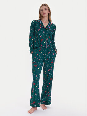 Kate Spade Kate Spade Піжама KSI82765F Зелений Relaxed Fit