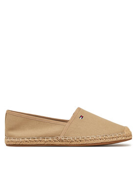 Tommy Hilfiger Espadrillas Tommy Hilfiger Flag Canvas Espadrille FW0FW08541 Marrone