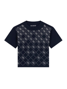 Guess Guess Футболка J6GI05 K6YW4 Cиній Boxy Fit