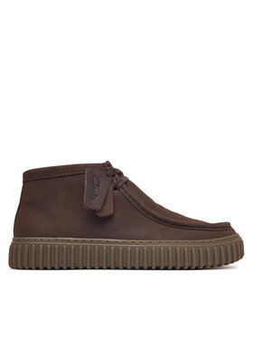 Clarks Туфлі Clarks Torhill Hi 26327242 Коричневий