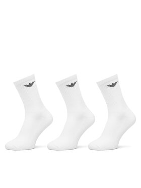 Emporio Armani Довгі шкарпетки Emporio Armani EM000554 AF14499 M0066 Білий