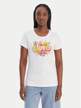 Liu Jo Liu Jo Camiseta WA6493 JS923 Blanco Regular Fit