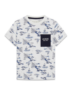 Guess Guess Футболка N6GI03 K8HM4 Білий Regular Fit