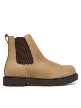 Birkenstock Kotníková obuv s elastickým prvkem Birkenstock Highwood Slip On 1033190 Béžová