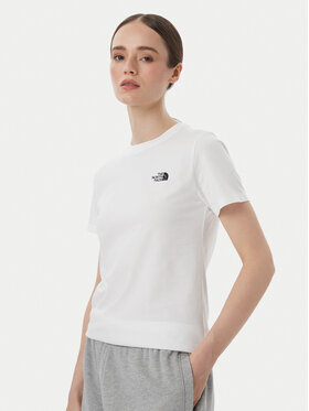 The North Face The North Face Camiseta Evolution Simple Dome Slm NF0A8FX7 Blanco Regular Fit