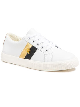 LAUREN RALPH LAUREN Laisvalaikio batai Lauren Ralph Lauren Janson II Sk Vlc 802828027002 Balta