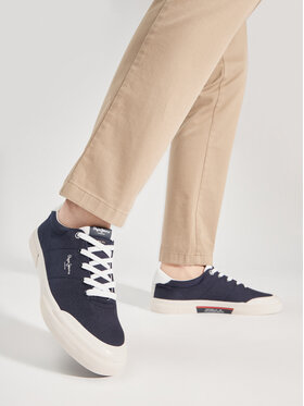 Pepe Jeans Снікерcи Pepe Jeans Kenton Serie M PMS31041 Cиній