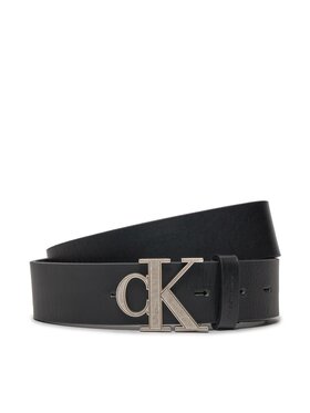 Calvin Klein Cintura da uomo Calvin Klein Monogram Hardware 35Mm K50K510063 Nero