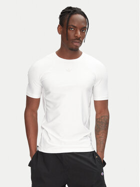 adidas adidas Marškinėliai Fashion Cut Line JD0046 Balta Slim Fit