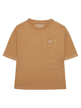 Guess Guess Camiseta L6RI07 K8HM4 Beis Regular Fit