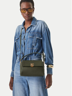 Calvin Klein Torbica Calvin Klein Emblem Hw Pebble Shoulder Bag 25 LV04F3425G Zelena