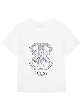 Guess Guess Футболка J6RI28 K6YW4 Білий Regular Fit