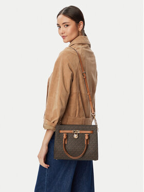 MICHAEL Michael Kors Сумка MICHAEL Michael Kors Hamilton Moderne 30T6GNXS1B Темно-коричневий