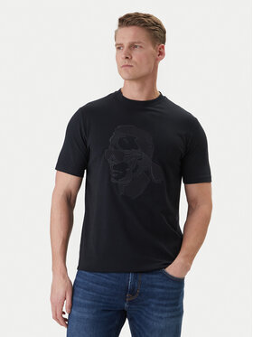 KARL LAGERFELD KARL LAGERFELD Camiseta 755036 562221 Azul marino Loose Fit
