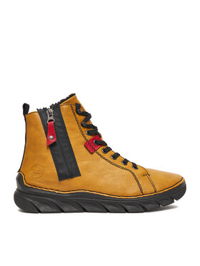 Rieker Šnurovacia obuv Rieker CEO-55024-68 Žltá