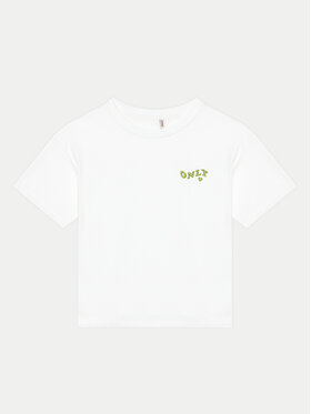 Kids ONLY Kids ONLY T-shirt Maiken 15313877 Bijela Regular Fit